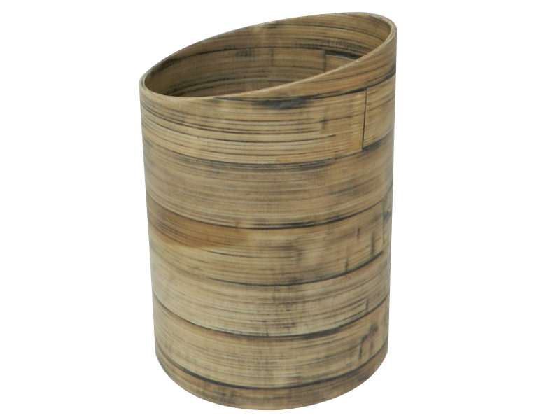 Bamboo utensil holder antique black
